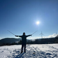 선자령에서 멋진 종호